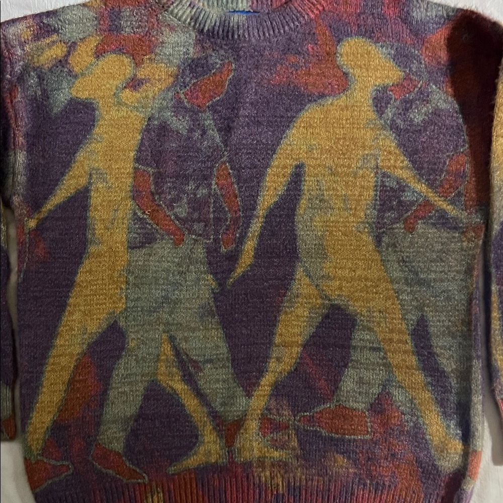 Aelfric Eden Multicolor Graphic Sweater - Picture 2 of 10